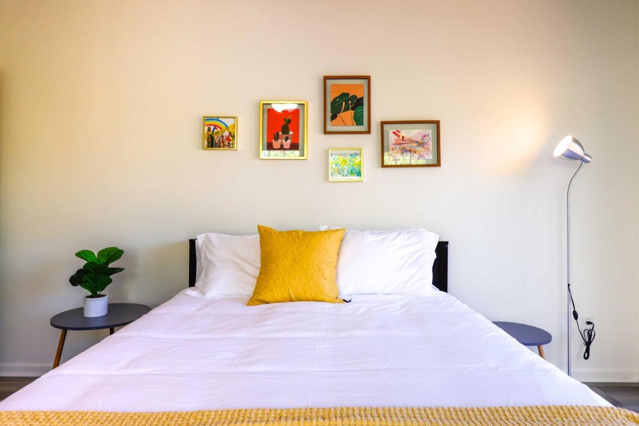Hip And Prismatic La Gem With Curated Art Gallery Los Angeles Exteriér fotografie